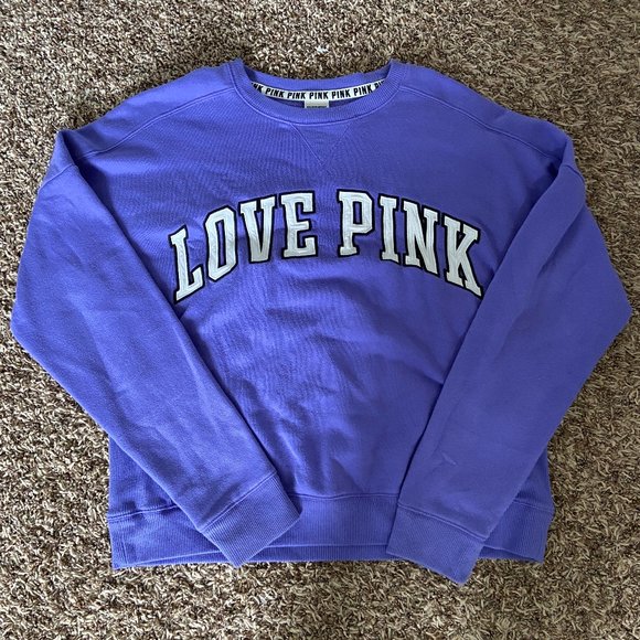 PINK Crewneck Sweatshirt - Picture 1 of 3